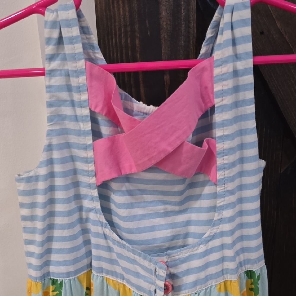 Matilda Jane Colorful Striped and Floral Kids Dress - Picture 2 of 7